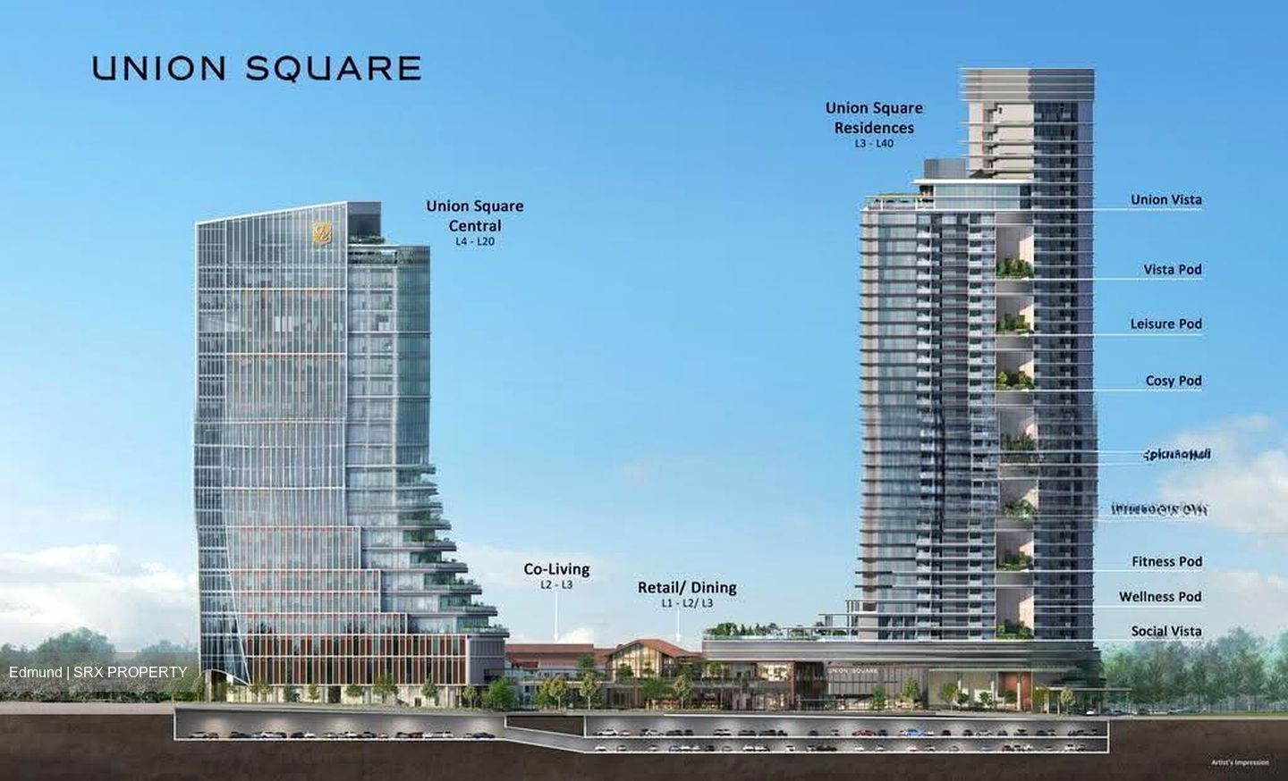 Union Square Residences (D1), Condominium #610240651